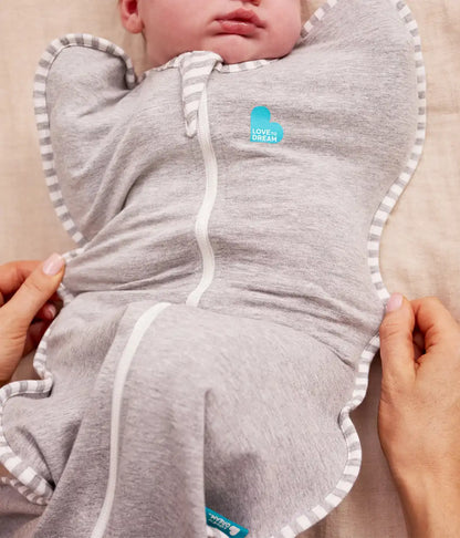 Swaddle Up™ 1.0 TOG Cotton Gray