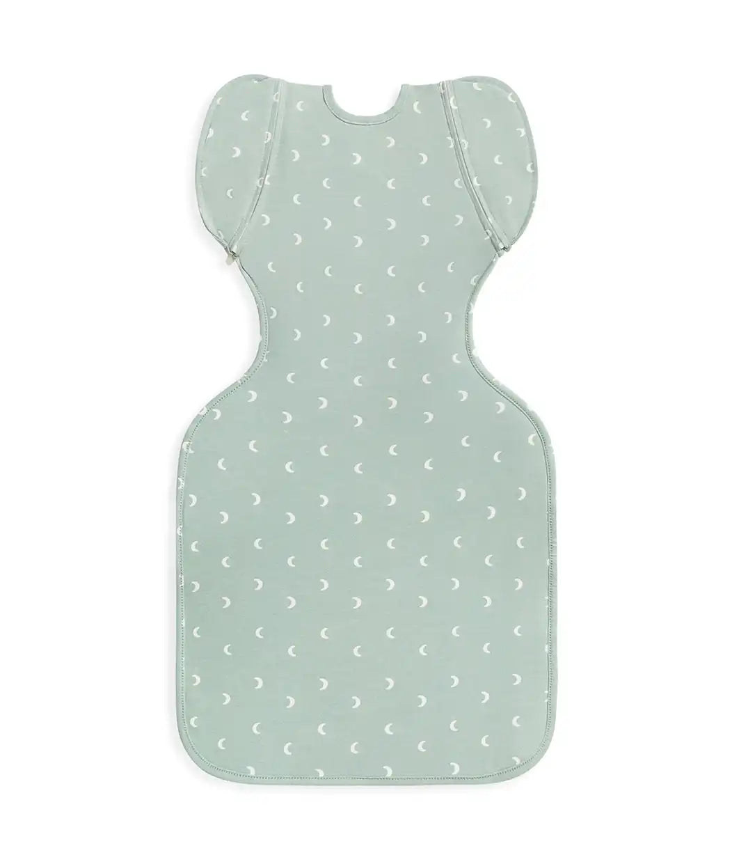 Swaddle Up™ Early Roller 2-in-1 Transition Bag 1.0 TOG Cotton Olive Moon